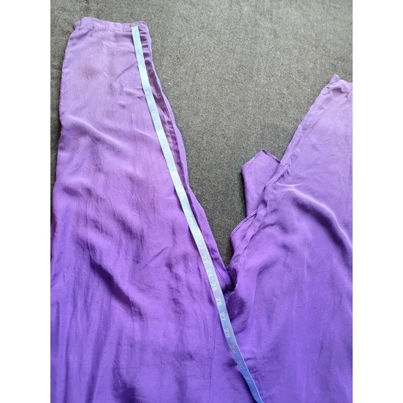Vintage 70s Hippy Genie Belly Dancing Pants Purple Harem Small‎ Funky Unique - Picture 8 of 13